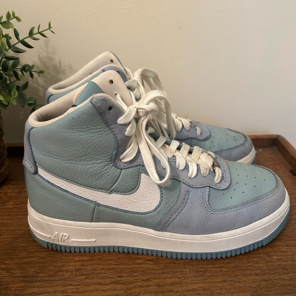 Nike Air Force 1 Sculpt Shoes Ocean Cube Blue White DQ9325-300 Women’s Size 7.5